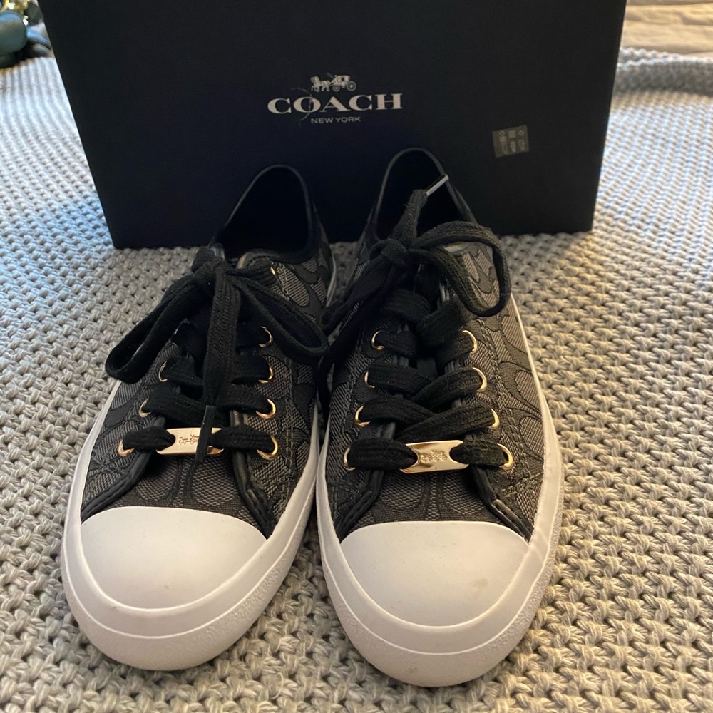 Coach shoes with box